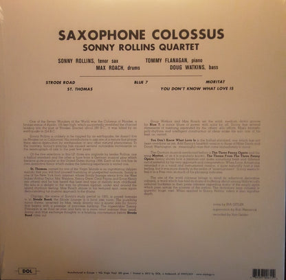 Saxophone Colossus | Mint (M) Mint (M) - JAZZ *COLOR*