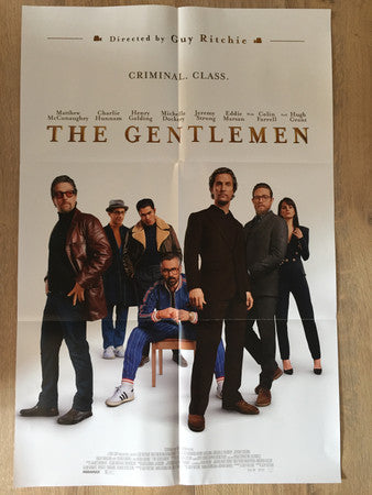 Chris Benstead The Gentlemen (Original Motion Picture Soundtrack) LP Mint (M) Mint (M)