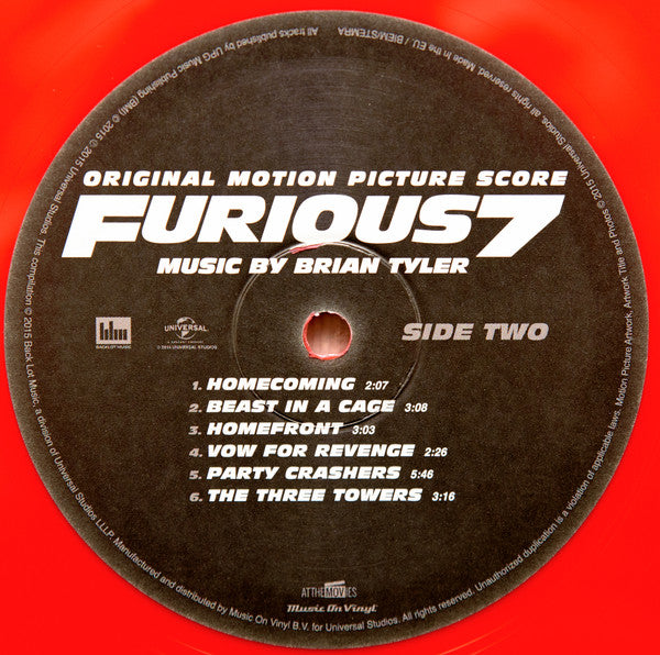 Furious 7 (Original Motion Picture Score) | Mint (M) Mint (M)