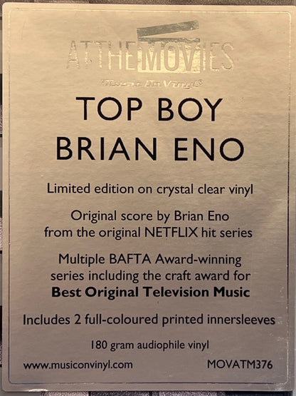 Top Boy (CLEAR VINYL) | Mint (M) Mint (M)