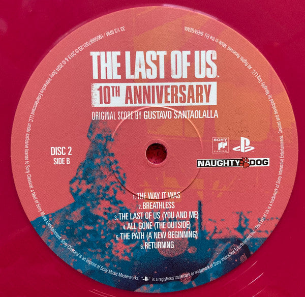 The Last Of Us: 10th Anniversary (BLUE + RED VINYL) | Mint (M) Mint (M)