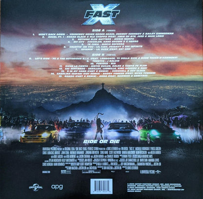 Fast X Original Motion Picture Soundtrack (SMOKE SPLATTER VINYL) | Mint (M) Mint (M) - SOUNDTRACK *NEW/COLOR*