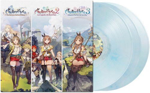 (PRESALE 6/19/26) Atelier Ryza Trilogy (CLEAR BLUE 3xVINYL) | Mint (M) Mint (M) - SOUNDTRACK *NEW/COLOR*
