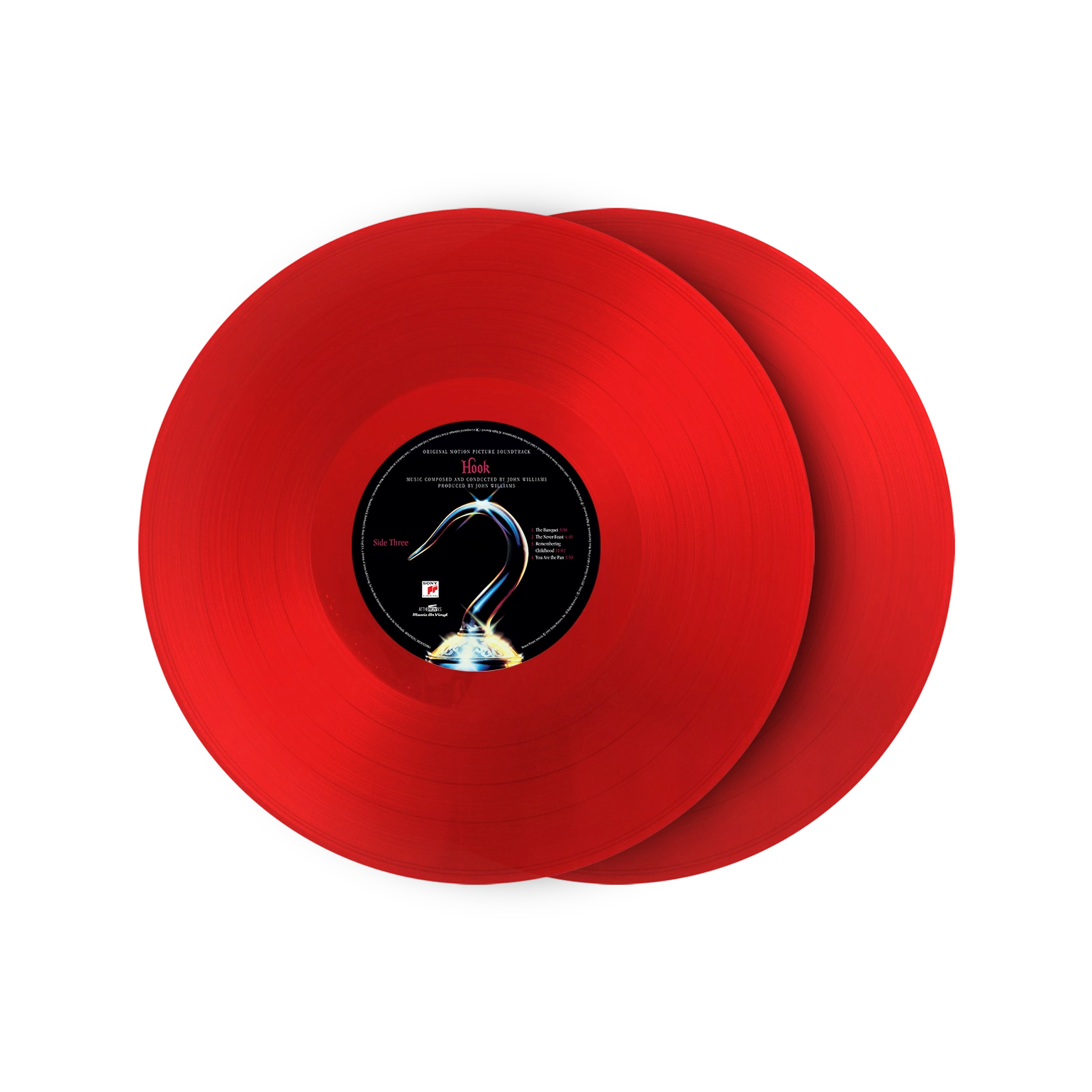 Hook (MOV | PRE-ORDER: 04/25/25 / TRANSLUCENT RED VINYL) | Mint (M) Mint (M) - SOUNDTRACK *NEW/COLOR*