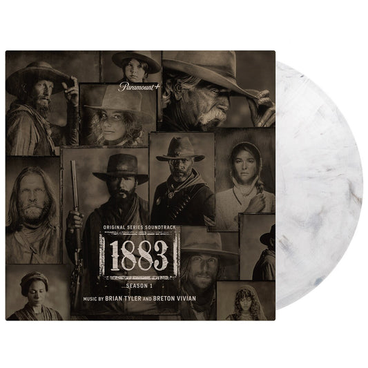 Brian Tyler & Breton Vivian - (PRESALE 7/10/26) 1883 (180G INSRT ASH GREY VINYL) | Mint (M) Mint (M) - SOUNDTRACK *NEW/COLOR*