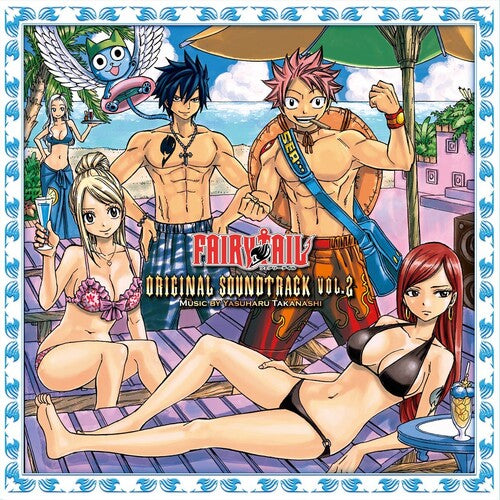 Yasuharu Takanashi - (PRESALE 10/9/26) Fairy Tail Vol.2 (BLUE VINYL 2xLP) | NEW - SOUNDTRACK *NEW/COLOR*