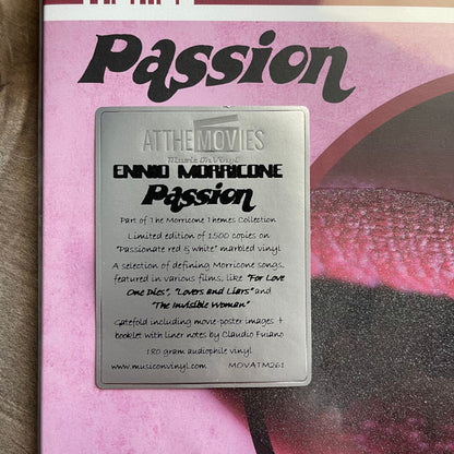 Passion (COLOR VINYL) | Mint (M) Mint (M) - SOUNDTRACK *NEW/COLOR*