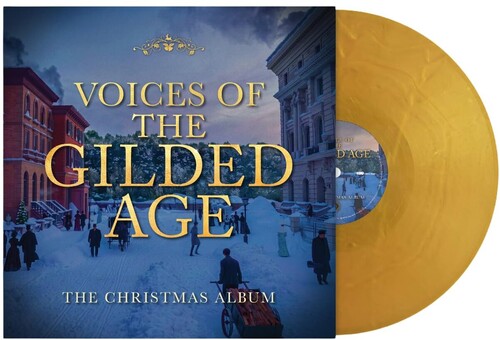 Various Artists - (PRESALE 11/13/26) Voices Of The Gilded Age: Christmas Album (GOLD VINYL LP) | NEW - SOUNDTRACK *NEW/COLOR*