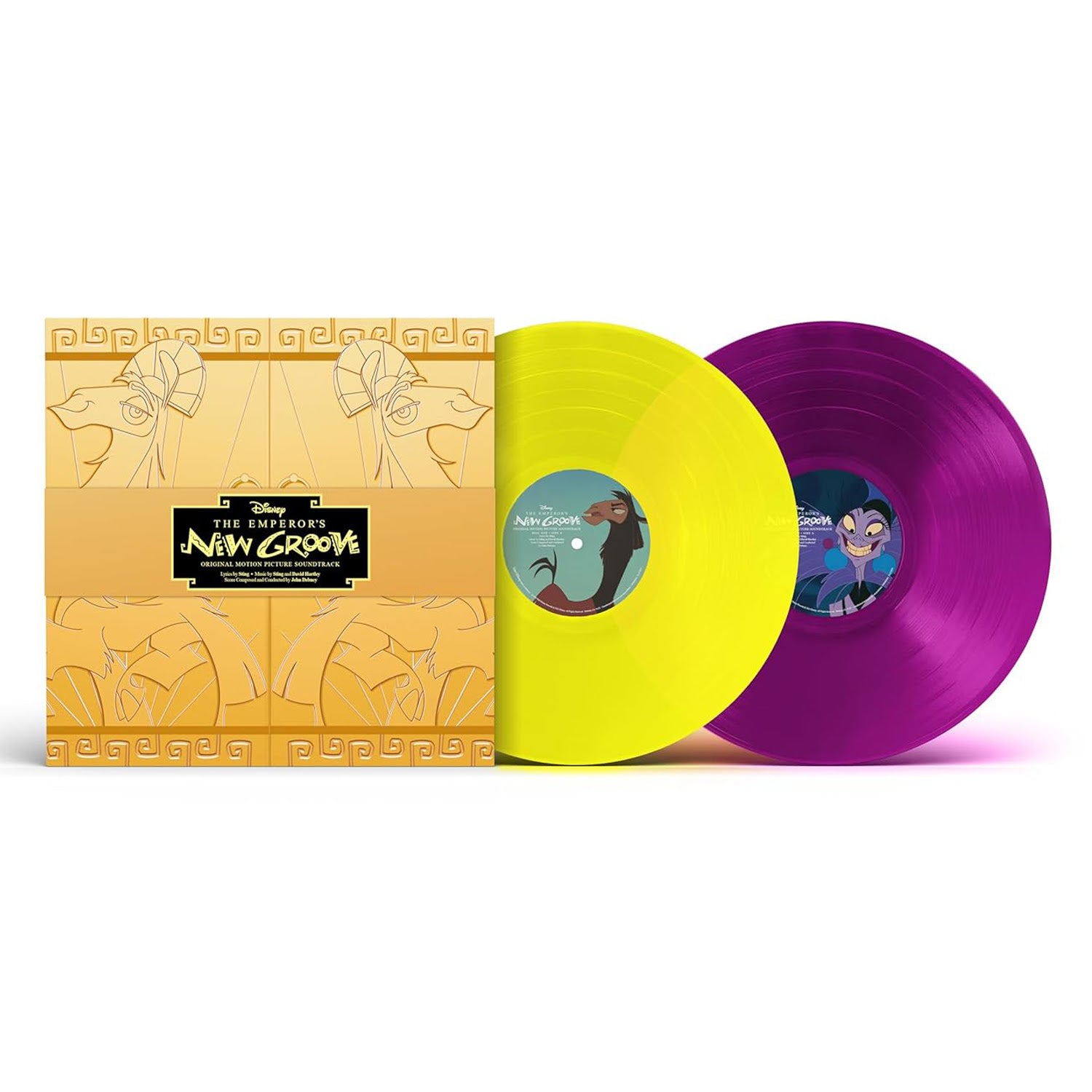 (PRE-ORDER 11/14/25) The Emperor’s New Groove (Original Soundtrack) (Potion Purple & Llama Lemon vinyl) | Mint (M) Mint (M) - SOUNDTRACK *NEW/COLOR*