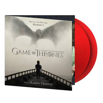 Game Of Thrones: Season 5 (TRANSLUCENT RED VINYL) | Mint (M) Mint (M) - SOUNDTRACK *NEW/COLOR*