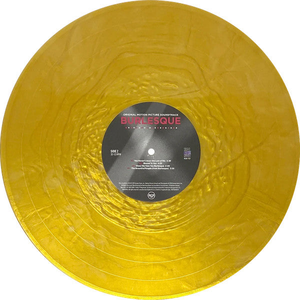 Burlesque (METALLIC GOLD VINYL) | Mint (M) Mint (M) - SOUNDTRACK *NEW/COLOR*
