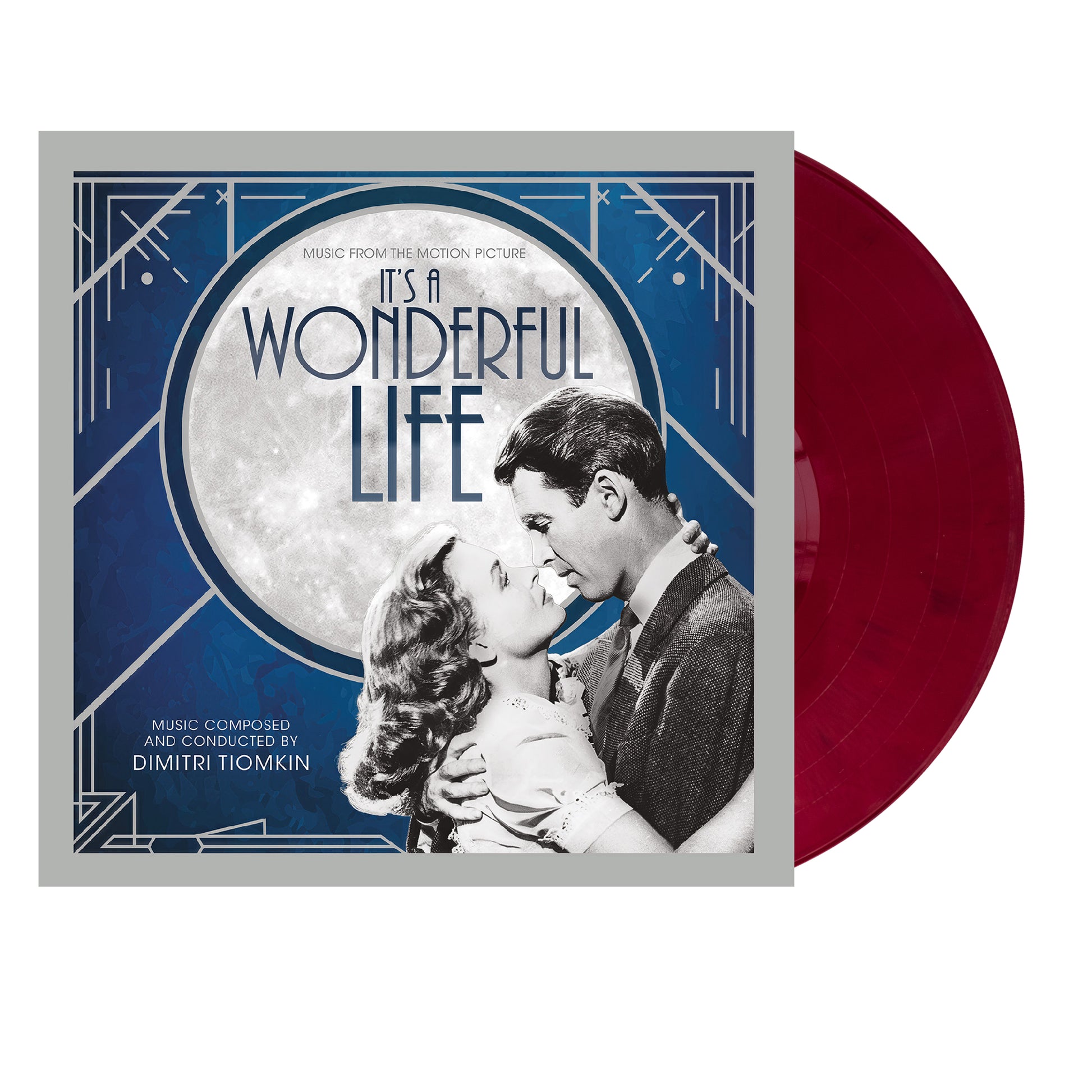 (PRE-ORDER 10/10/25) It's A Wonderful Life--Music From The Motion Picture (Burgundy "Zuzu's Petals" Vinyl) | Mint (M) Mint (M) - SOUNDTRACK *NEW/COLOR*
