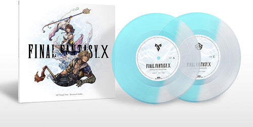 (PRESALE 7/10/26) Final Fantasy X - Eternal Calm (CLEAR BLUE AND WHITE 2xVINYL) | Mint (M) Mint (M) - SOUNDTRACK *NEW/COLOR*