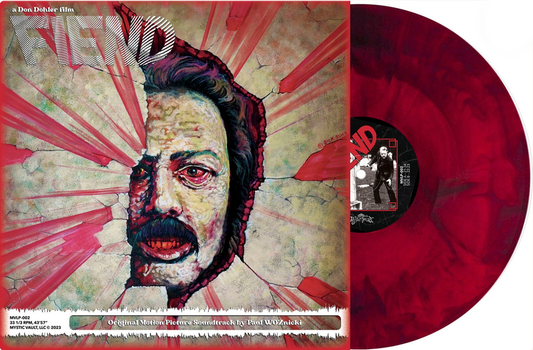Paul Woznicki - Fiend (Red & Black Marble VINYL LP Mystic Vault MVLP-002) | NEW - SOUNDTRACK *NEW/COLOR*