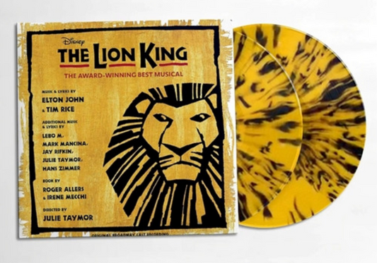 Various Artists - The Lion King (Yellow/Black Splatter VINYL 2xLP) | NEW - SOUNDTRACK *NEW/COLOR*