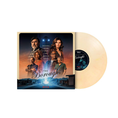 John Paesano - (PRESALE 7/31/26) Boroughs (180G INSERT YELLOW WHITE & RED MARBLED VINYL) | Mint (M) Mint (M) - SOUNDTRACK *NEW/COLOR*