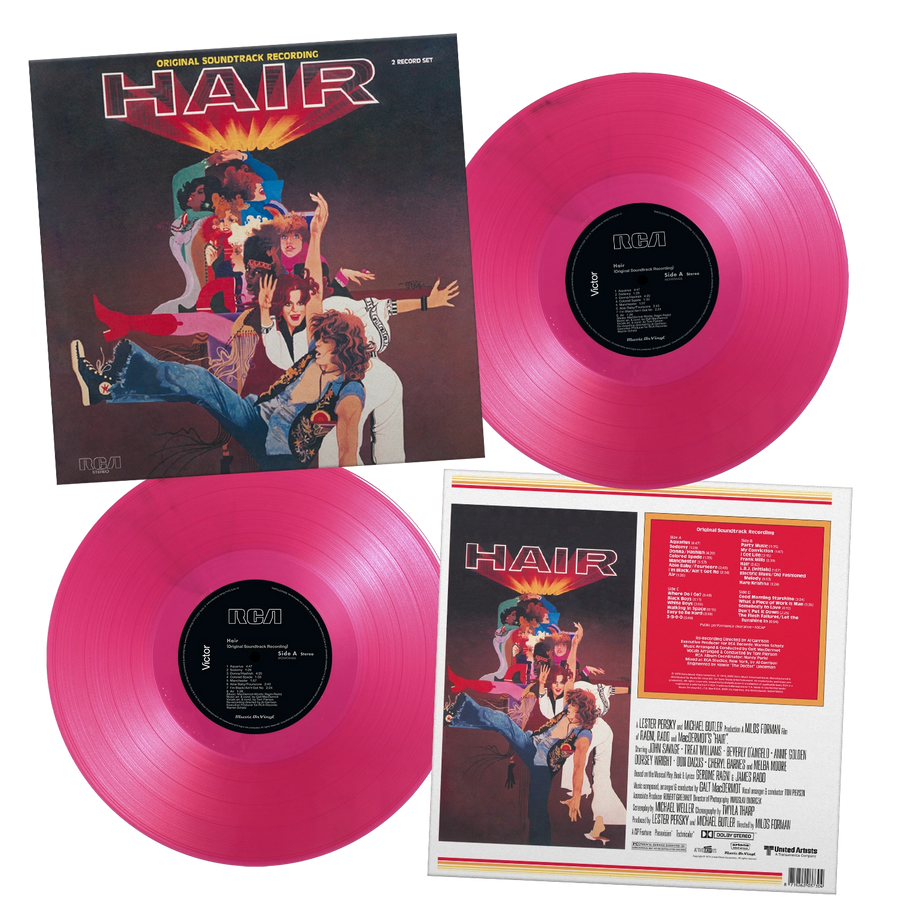 Hair (MOV | PRE-ORDER: 02/28/2025 / MAGENTA VINYL) | Mint (M) Mint (M) - SOUNDTRACK *NEW/COLOR*