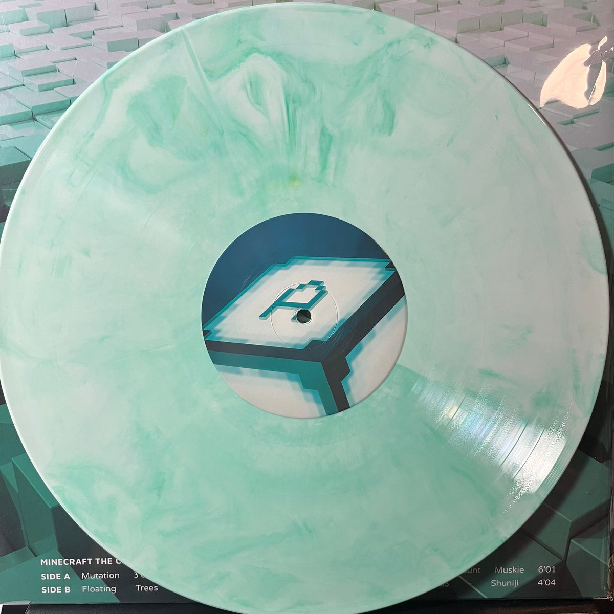 C418 - Minecraft : The Companion Album (MINT SPLATTER VINYL / LENTICULAR COVER) | NEW - SOUNDTRACK *NEW/COLOR*