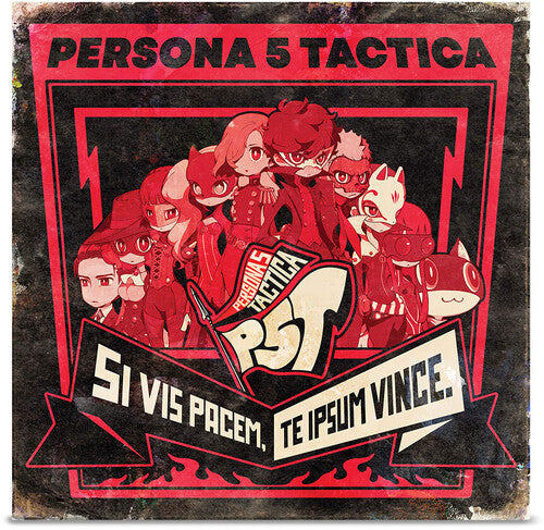 (PRESALE 6/19/26) Persona 5 Tactica (COLORED 4xVINYL) | Mint (M) Mint (M) - SOUNDTRACK *NEW/COLOR*