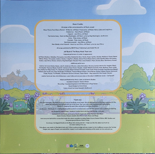 Joff Bush - Bluey Dance Mode! (ORANGE VINYL) | Mint (M) Mint (M) - SOUNDTRACK *NEW/COLOR*