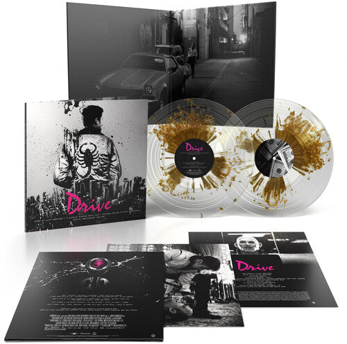 Cliff Martinez - (PRESALE 9/18/26) Drive (GOLD CLEAR VINYL 2xLP) | NEW - SOUNDTRACK *NEW/COLOR*
