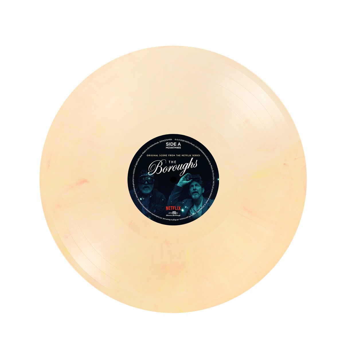 John Paesano - (PRESALE 7/31/26) Boroughs (180G INSERT YELLOW WHITE & RED MARBLED VINYL) | Mint (M) Mint (M) - SOUNDTRACK *NEW/COLOR*