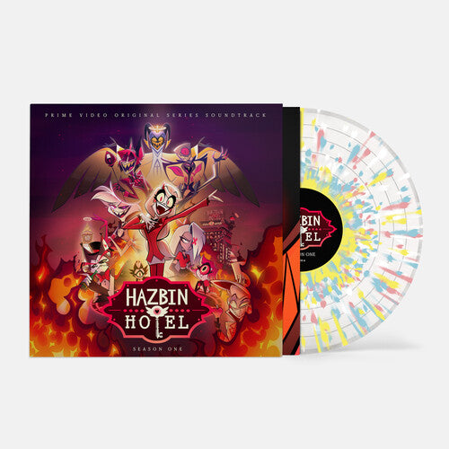 HAZBIN HOTEL - O.S.T. - HAZBIN HOTEL (Heaven Splatter VINYL LP) | NEW Mint (M) Mint (M) - SOUNDTRACK *NEW/COLOR*