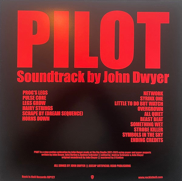 Pilot (CLEAR RED VINYL) | Mint (M) Mint (M) - SOUNDTRACK *NEW/COLOR*