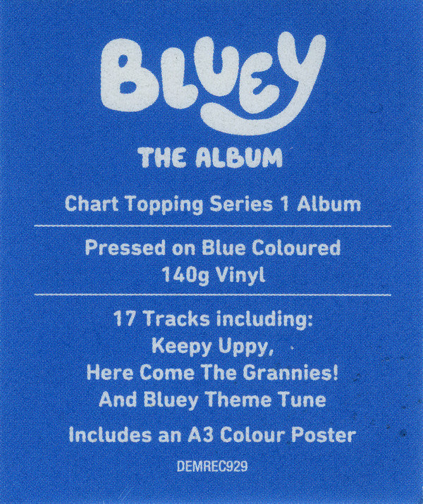 Bluey The Album | Mint (M) Mint (M) - SOUNDTRACK *NEW/COLOR*
