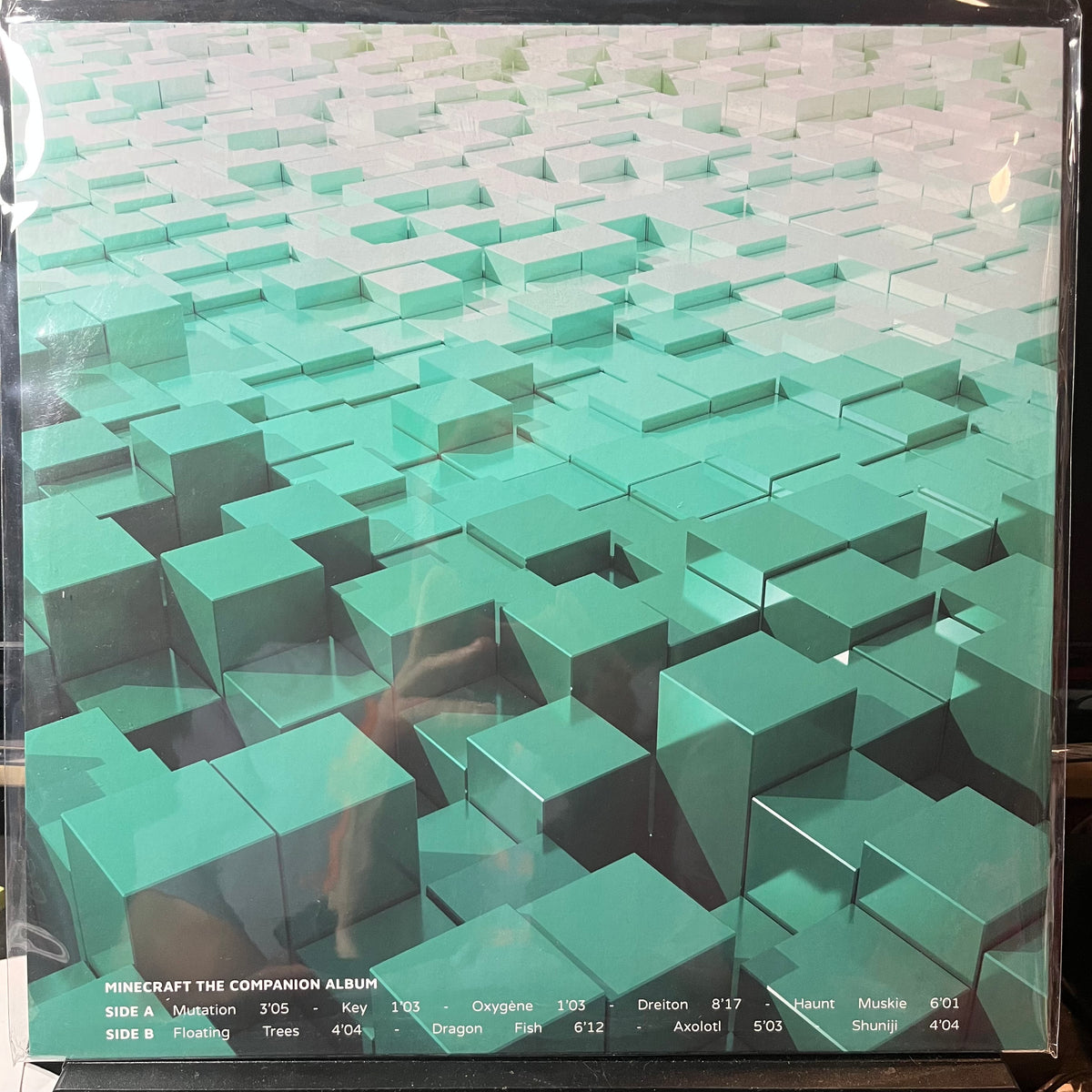 C418 - Minecraft : The Companion Album (PINK SPLATTER VINYL / LENTICULAR COVER) | NEW - SOUNDTRACK *NEW/COLOR*