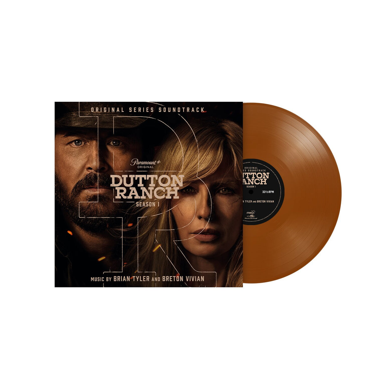 Brian Tyler & Breton Vivian - (PRESALE 11/6/26) Dutton Ranch (MOV CARAMEL BROWN VINYL LP) | NEW - SOUNDTRACK *NEW/COLOR*