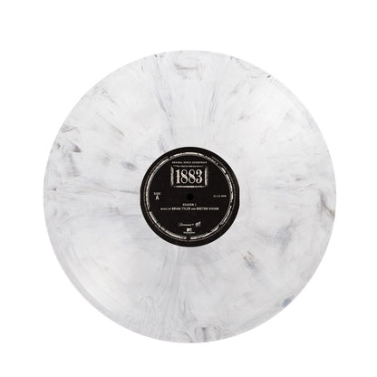 Brian Tyler & Breton Vivian - (PRESALE 7/10/26) 1883 (180G INSRT ASH GREY VINYL) | Mint (M) Mint (M) - SOUNDTRACK *NEW/COLOR*