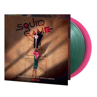 Squid Game (PRE-ORDER 6/27/25)(Soundtrack) [2LP] (LIMITED 1 GREEN & 1 PINK COLORED 180 G deluxe pop-up gatefold) | Mint (M) Mint (M) - SOUNDTRACK *NEW/COLOR*