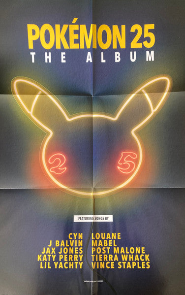 Pokémon 25: The Album (COLOR VINYL) | Mint (M) Mint (M) - SOUNDTRACK *NEW/COLOR*