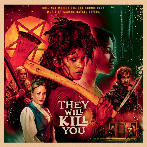 Carlos Rafael Rivera - (PRESALE 6/26/26) They Will Kill You (SATANIC SPLATTER VINYL) | Mint (M) Mint (M) - SOUNDTRACK *NEW/COLOR*