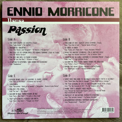 Passion (COLOR VINYL) | Mint (M) Mint (M) - SOUNDTRACK *NEW/COLOR*