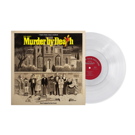 Dave Grusin - Murder By Death (Clear VINYL LP Varèse Sarabande VSD00672) | NEW - SOUNDTRACK *NEW/COLOR