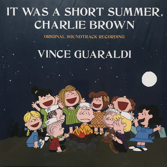 Vince Guaraldi - It Was A Short Summer, Charlie Brown (BLUE VINYL) | Mint (M) Mint (M) - SOUNDTRACK *SEALED/COLOR*