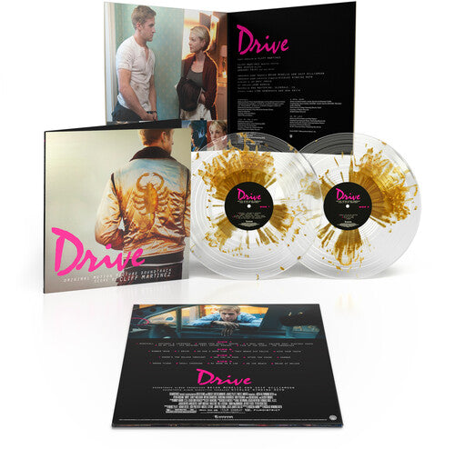 Cliff Martinez - (PRESALE 9/18/26) Drive (GOLD CLEAR VINYL 2xLP) | NEW - SOUNDTRACK *NEW/COLOR*