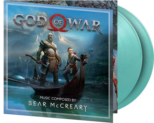 (PRE ORDER 4/3/26) God Of War (TURQUOISE 2xVINYL) | - SOUNDTRACK *NEW/COLOR*