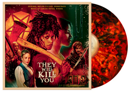 Carlos Rafael Rivera - (PRESALE 6/26/26) They Will Kill You (SATANIC SPLATTER VINYL) | Mint (M) Mint (M) - SOUNDTRACK *NEW/COLOR*