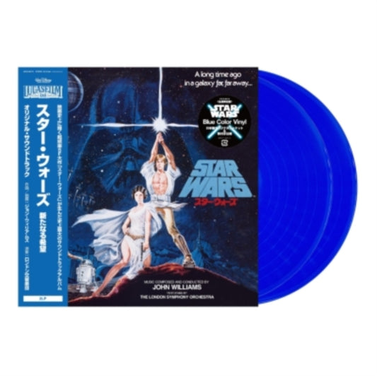 (PRE ORDER 4/24/26) Star Wars - A New Hope (BLUE VINYL) | - SOUNDTRACK *NEW/COLOR*