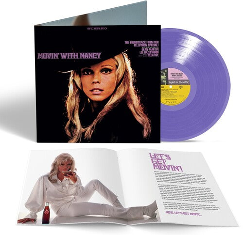 Nancy Sinatra - (PRESALE 6/26/26) Movin' With Nancy (BOOKLET PURPLE VINYL) | Mint (M) Mint (M) - SOUNDTRACK *NEW/COLOR*