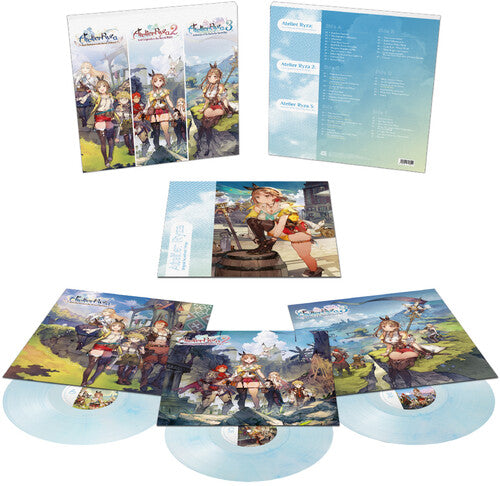 (PRESALE 6/19/26) Atelier Ryza Trilogy (CLEAR BLUE 3xVINYL) | Mint (M) Mint (M) - SOUNDTRACK *NEW/COLOR*