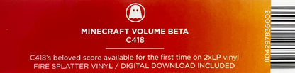 Minecraft Volume Beta (RED + YELLOW SPLATTER VINYL) | Mint (M) Mint (M) - SOUNDTRACK *SEALED/COLOR*