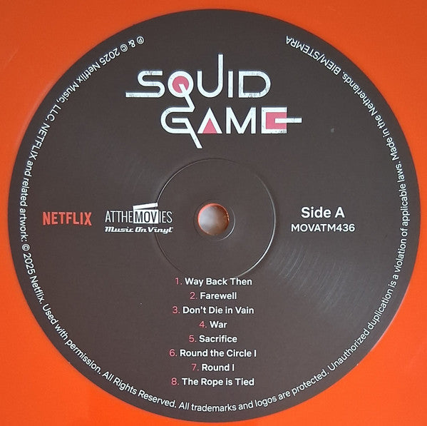 Squid Game (Soundtrack From The Netflix Series)(2xCOLOR VINYL) | Mint (M) Mint (M) - SOUNDTRACK *NEW/COLOR*