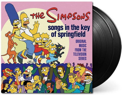 The Simpsons - (PRESALE 9/4/26) Songs In The Key Of Springfield (Original Music Television Series)(PINK YELLOW VINYL 2xLP) | NEW - SOUNDTRACK *NEW/COLOR*