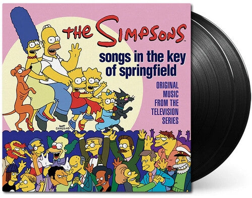 The Simpsons - (PRESALE 9/4/26) Songs In The Key Of Springfield (Original Music Television Series)(PINK YELLOW VINYL 2xLP) | NEW - SOUNDTRACK *NEW/COLOR*