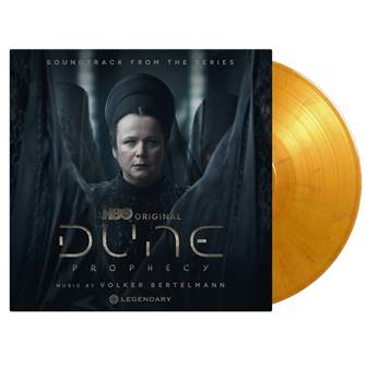 Dune: Prophecy (Soundtrack)(PRE-ORDER 5/23/25)[LP] (LIMITED ORANGE ''SPICE'' MARBLED 180 Gram Audiophile Vinyl, 4 page booklet with pictures from the series, numbered to 1000) | Mint (M) Mint (M) - SOUNDTRACK *NEW/COLOR*