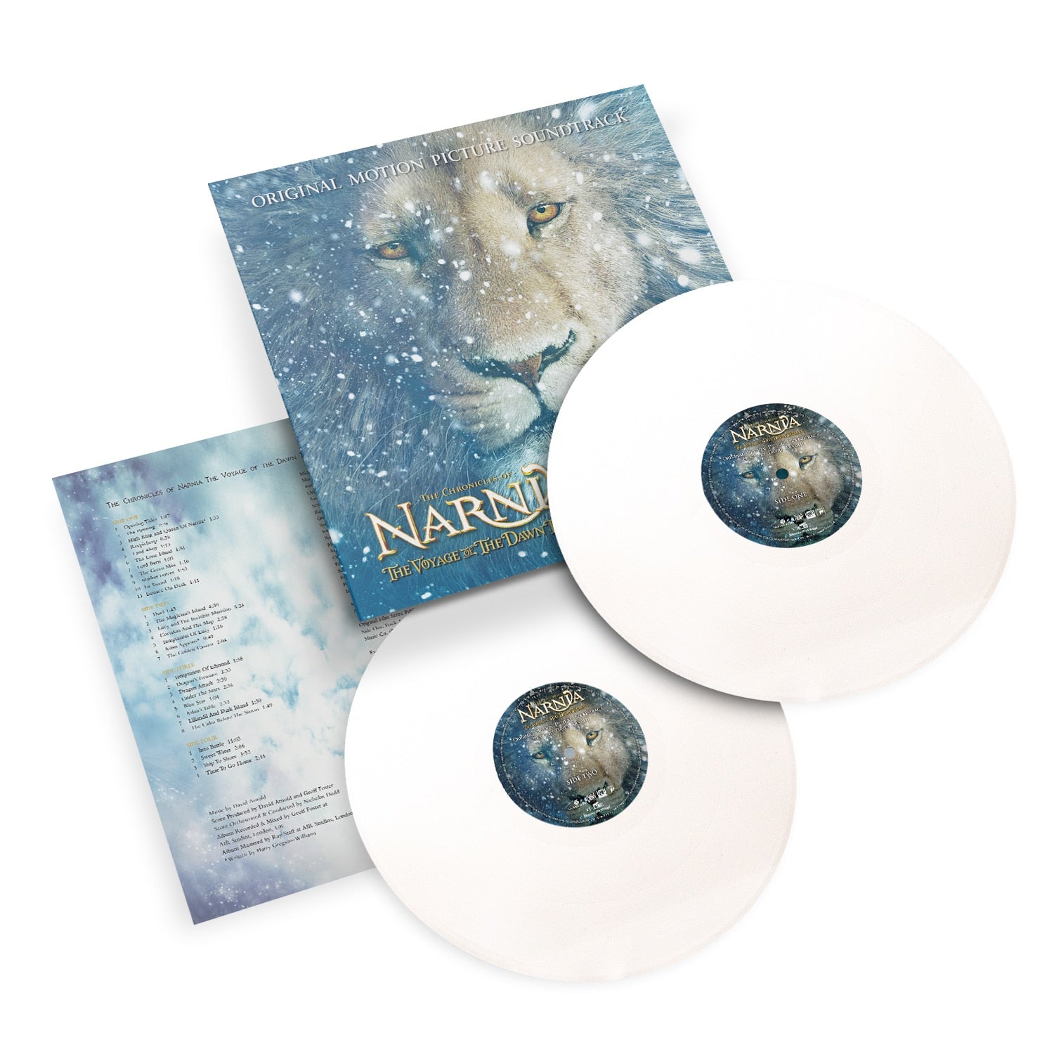 David Arnold - (PRESALE 10/9/26) Chronicles Of Narnia: The Voyage Of The Dawn Treader (MOV WHITE VINYL 2xLP) | NEW - SOUNDTRACK *NEW/COLOR*